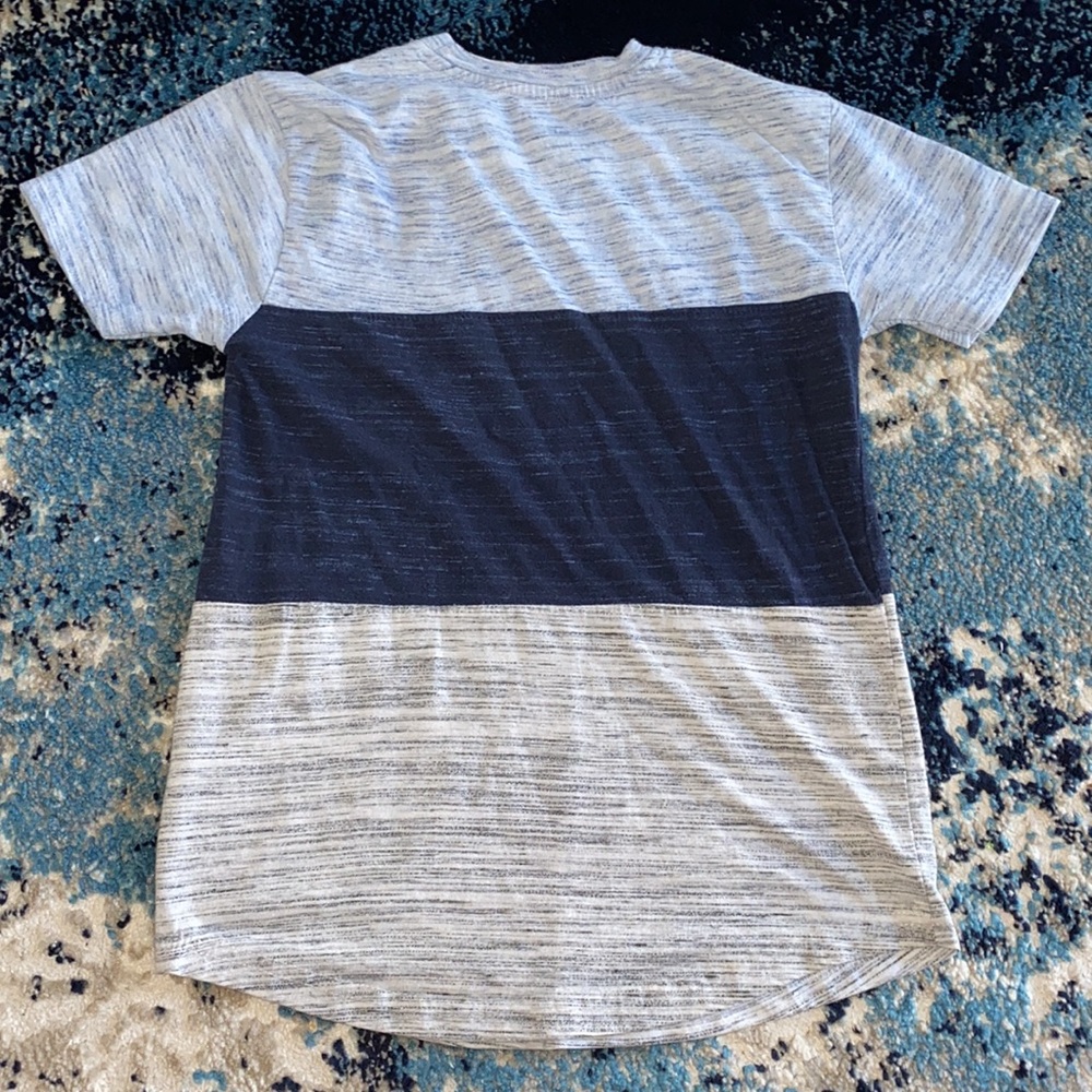 Copper Denim Color Block Tee - Picture 2 of 2